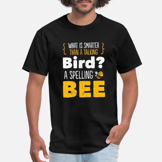 A Spelling Bee Print Funny Saying 